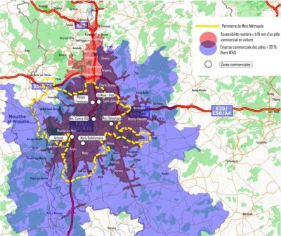 Géomarketing d'implantation à Metz